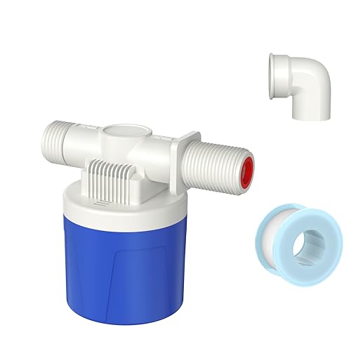 Automatic Water Level Control Valve Inside Type,Inner Top Float Uesd for Tank, Solar Energy, Auto Pot, Aquarium Valve, Tank Traditional Upgrade（1/2"side） - size: 1/2"Side water inlet
