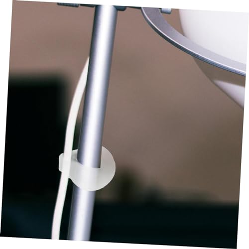 Happyyami Wire Light Stand Rope Light Mounting Clips Cable Clamps Cable Organizers for String Led Fixtures