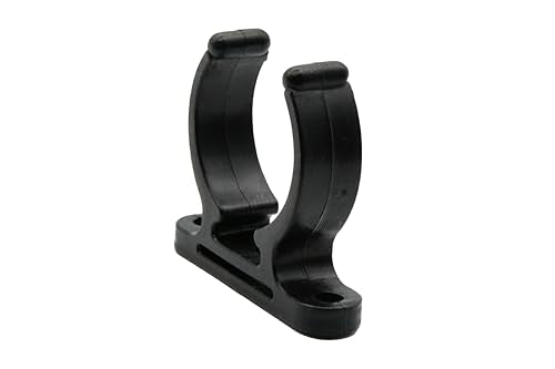 Vinland Marine Boat Stowage Clip for Ø1, Ø1-1/4, Ø1-1/2, Fishing Tool Holder, Fishing Rod Holder Clips, Boat Hook Holder Boat Ladder Clip Boat Paddle Holder Boat Tool Holder - size: For Ø1-1/2"