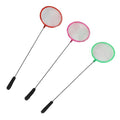 Aquarium Fish Net 3 Inches Fine Mesh Skimmer for Small Fish for Tank Catching Cleaning Net with 9 Inches Long Handle Aquarium Net Fine Mesh Cleaning Small（3PCS,Random Color）