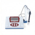 Fristaden Lab Benchtop pH Meter | USA Company | 6621 Electrode for Semi-Soft Foods and Fruits | High-Accuracy (0.01 pH) | Calibration Solutions Included