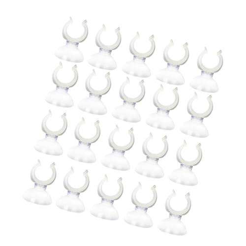 20pcs Adjustable Suction Cups Clamp for Efficient Fishtank Plant and Decoration Aquarium Hose Stabilizer Clip Aquarium Suction Cup Clip - size: E