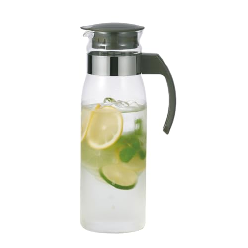 Hario Slim Water Jug, 1400ml, Grey - color: Gray
