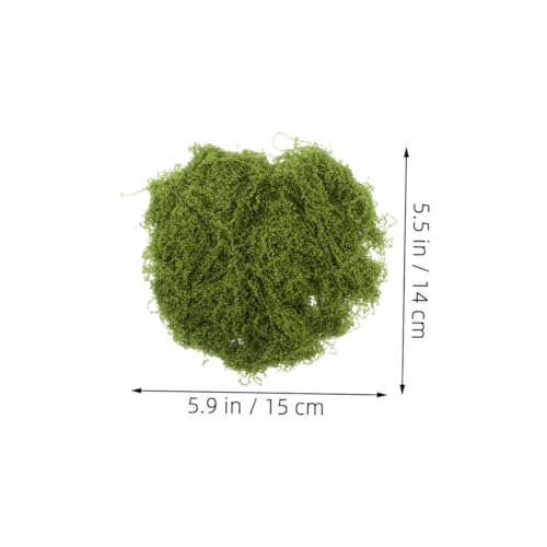 1set Realistic Artificial Moss Mat for Indoor and Outdoor Decoration Lifelike Imitation Moss Pad for Crafting Garden and Home