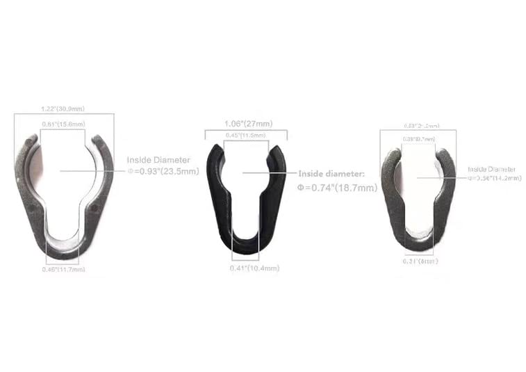 Mic Cable Clips - 30Pcs Universal Mic Boompole Clips