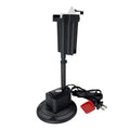 Power Filter, Fish Tank Filter Pump for 3 to 12-Gallon Aquariums, Adjustable Flow Rate and Filter Height, Fits Koller Products Fish Tanks and Aquariums Up to 13” High