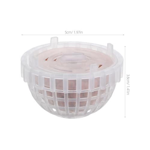 balacoo Aquarium Moss Ball Holder, Plastic Fish Tank Plant Container, Aquarium Moss Holder with Mineral Balls for Shrimp Fish Tank Plant Shaping Accessories