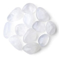 DUQGUHO Clear Quartz Healing Crystals Stones Set Natural Bulk Crystals Tumbled Polished Irregular Crystal Stones Bulk Rocks 0.45 lbs - color: 03 Clear Quartz