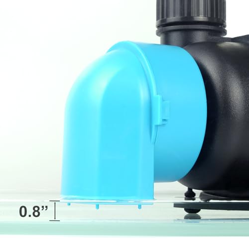 1320GPH Aquarium Return pump with LCD display controller, DC 24V 35W aquarium pump for saltwater freshwater aquarium,fish tank,sump,20 speeds ECO Quiet Submersible and inline pump - style: 1320GPH 35W