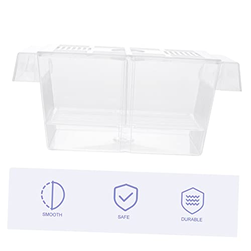 Kisangel 1pc Fish Breeding Box Cups Transparent Isolation Case for Aquarium Hatching and Acclimation Efficient Fish Breeder Box Optimal Water