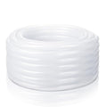 3/8" ID x 19/32" Od x 50 ft Braided PVC Tubing Reinforced Clear Vinyl Hose, Heavy Duty Flexible High Pressure PVC Braided Hose for Water Home Garden Aquarium Washing - size: 3/8" Id