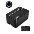 Aquarium Ultra-Quiet Air Pump - Adjustable Fish Tank Aerator with Dual Outlet Pump, 8w 8L/min Oxygen Pump for 20-600 Gallon Tank (Only Air Pump) - color: Black-K3 8W