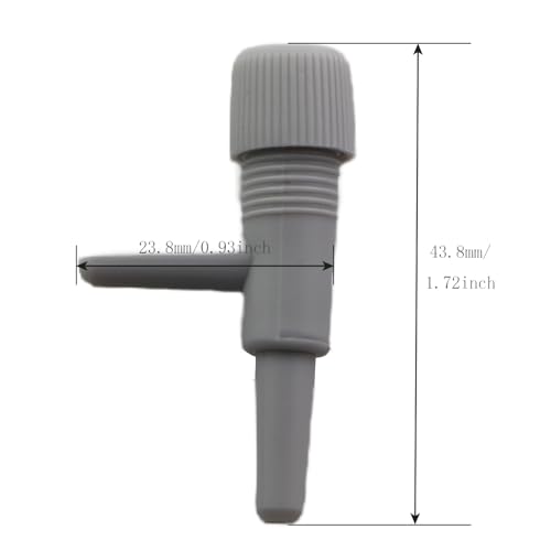 20PCS Aquarium Oxygen Pump Air Volume Regulator Valve Aquarium Air Flow Control Valve Aquarium Air Pump Accessories Plastic Air Flow Regulator for 3/16 Inch Air Line