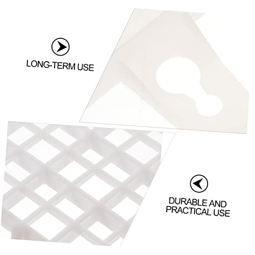 1set Fish Tank Divider Grid Panel Aquarium Isolation Board for Fish Includes Cable Ties Clips Easy to Install