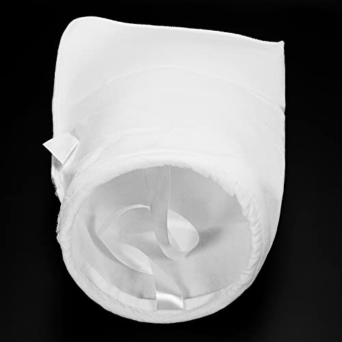 uxcell 10 Micron Paint Filter Bag PE Strainer for Filtering Paint, Gasoline, Fuel, Home Brewing (7.09"x7.09"x16.93") - size: 10 Micron