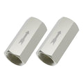 2PCS Air Check Valve 1/2 PT Female Threaded Full Port Check Valve, Nickel-Plated Brass Copper Non Return One Way - size: 1/2 PT