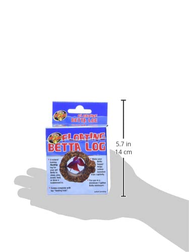 Zoo Med Floating Betta Log - size: 2 oz.