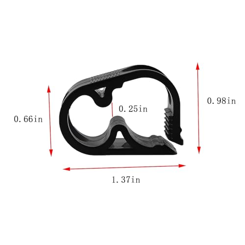 5PCS Conduit Adjustment Disconnectors 6-12mm Adjustable Lab Pipe Clamp Aquarium Hose Stop Clamp Tea Tray Stop Clamps Suitable for Garden Spray Hose Flow Control