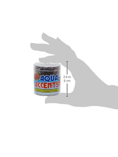 Zoo Med Laboratories AZMBA1 Dark River Pebbles, 1/2-Pound