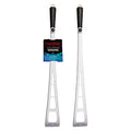 Aquatop 22" Premium Aquarium Scraper Tool with Stainless Steel Blade – Long Handle Glass Cleaner for Fish Tanks, Removes Buildup & Film Easily, AAS-22 - size: Scraper 22"