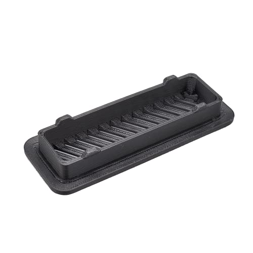 Vented Feeding Hole Cover for Fluval Flex 9G & 15G Aquariums (Fluval Flex 15G, White) - color: White, size: Fluval Flex 15G
