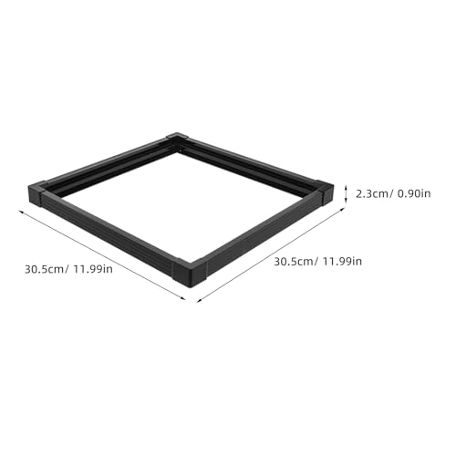 Milisten Fish Tank Edge Trim with Corner Connectors 12In Aquarium Edge Protector Strip Flexible Cuttable for Glass Fish Tanks Safety and Maintenance