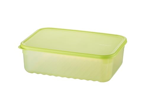 LocknLock Fresh-Block Plastic Food Storage Container | Produce Storage Containers for Fridge | Vegetable & Fruit Storage Containers for Fridge, Airtight Storage, Microwave & Dishwasher Safe, 3.2L - size: 3.2L