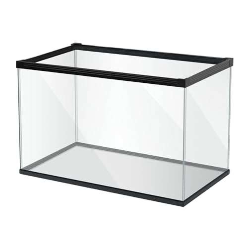 Ultra Clear Glass Aquarium Thickened Large Fish Tank -Suitable for High-end Fish Enthusiasts (33 Gallon, Tank) - size: 33 Gallon