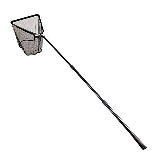 Fiblink Folding Aluminum Fishing Landing Net Fish Net with Extending Telescoping Pole Handle