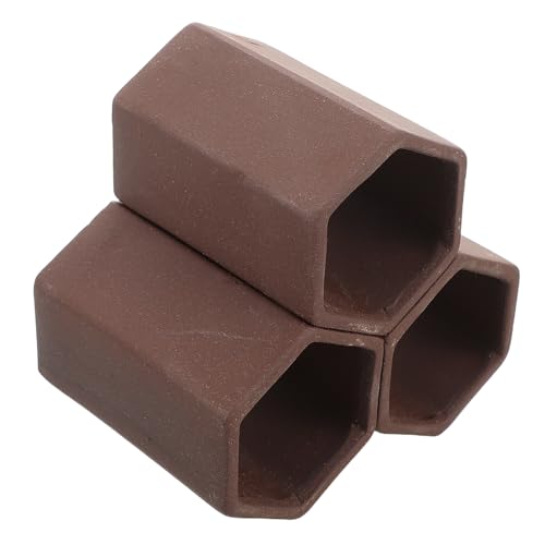 Milisten Aquarium Shrimp Breeding Cave Pottery Hideout Tube Fish Tank Breeding Habitat Shelter for Shrimp and Small Fish