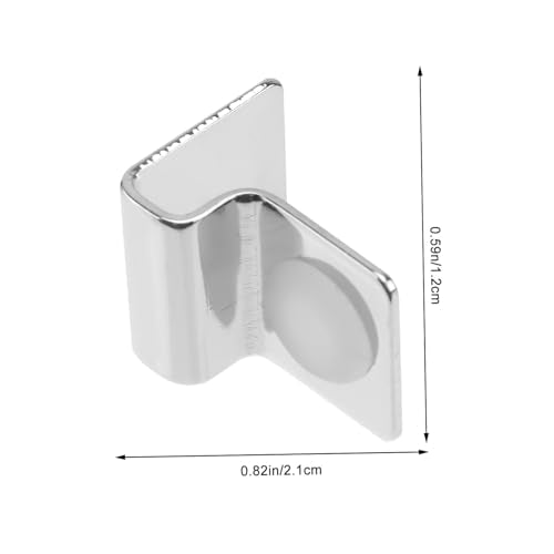 UKCOCO 4pcs Fish Tank Glass Cover Brackets Aquarium Support Clips for Secure Lid Holding Easy Installation for Fish Tanks