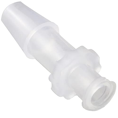 MEETOOT 10pcs Female Luer Lock 3/32" Polycarbonate Hose Barb Adapter for Laboratory Biochemical/Analytical Instruments, Food Machinery and Aquarium Equipment - size: 3/32Inch