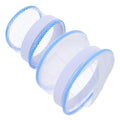 HOMSFOU Aquarium Floating Fish Breeding Box with Nylon Mesh Isolation Net, Guppy Breeding Tank Divider for Fish Hatchery and Nursery, 2pcs Set