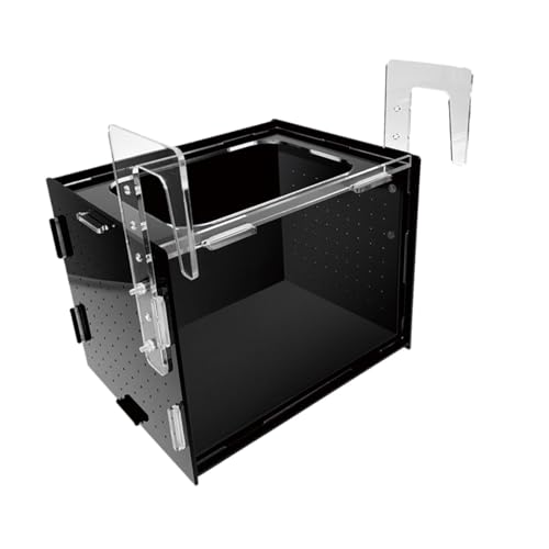 Fish Breeding Box Hatchery Sturdy Clear Acrylic Separation Incubator Isolation Box for Clownfish Betta Baby Fish Guppy, 30x20x20cm - size: 30x20x20cm