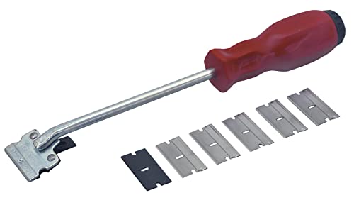 Lisle 52000 Razor Blade Scraper,Red - size: One Size