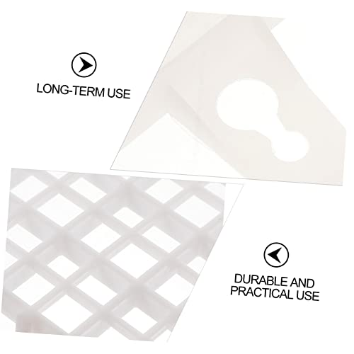 BESPORTBLE 1set Aquarium Isolation Panel Grid Tray Clips Cable Ties for Fish Tank Breeding Easy to Install Divider for Aquatic Environments