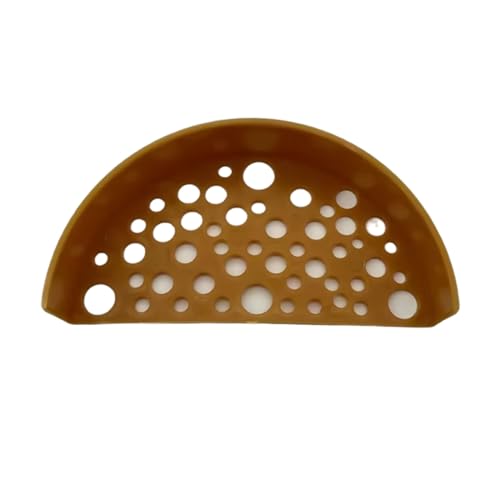 Delicate Landscape Hallowed Cave Terrarium Hideouts Shrimp Hideouts Statue Aquariums Habitat Decors (Yellow) - size: Yellow
