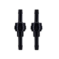 PA66 Automotive Oil Line Spring Check Valve, 1/4" Long, High Temp & Corrosion Resistant, 2 PCS - size: 1/4" long