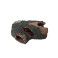 Aquarium Decaying Trunk Ornament, Resin Fake Logs Fish Tank Decor with Holes, 5.3 inch Driftwood Wood Decorations Ornament, Hollow Betta Hideout Reptile Hideaway Caves, Turtle Tree Trunk Hide Cave