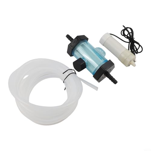 Electric Aquarium for Gravel Cleaner USB Pump with Siphon Vacuum for Fish Tank Water Changing and Cleaning, 1/2/3/5 Meter Tube(5 Meter) - size: 5 Meter