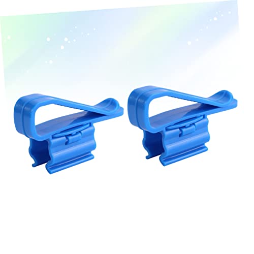 2pcs Aquarium Filtration Hose Clip Tube Holder for Fish Tank Water Pump Easy Installation for Cleaning Tanks and Buckets Compatible Various