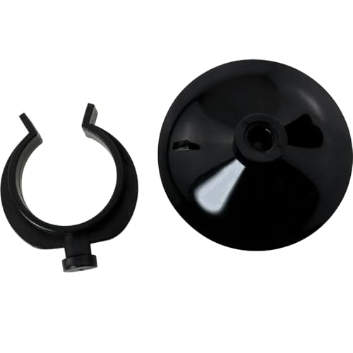 ZCZQC 6PCS Aquarium Oxygen Tube Suction Cup Clamps 23mm Aviation Tube Clamps Multi Functional Fish Tank Snap On Suction Cups Black