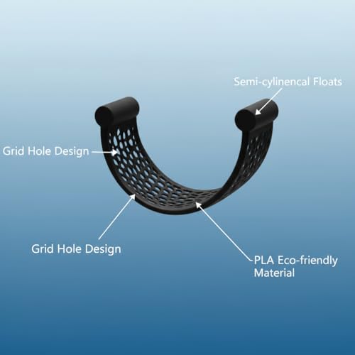 Betta Hammock Floating Decor and Resting Hideout for Betta Fish Tank Accessories Small Aquarium and Nano Tanks (Jet Black) - color: Jet Black