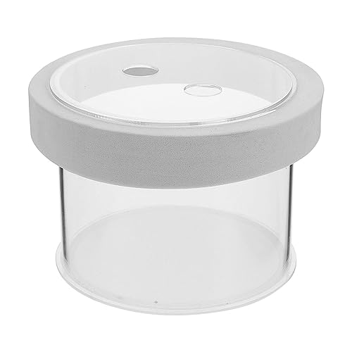 Ipetboom Fish Tank Separate Box Small Aquarium Breeding Box Floating Fish Fry Holder for Aquarium Isolation and Breeding 3.94X3.94X3.15 Inches