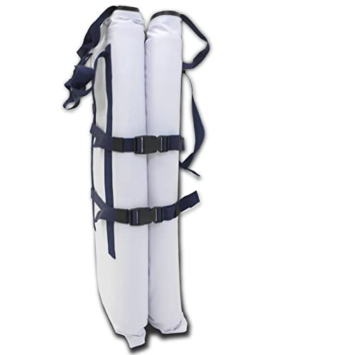 Savvycraft Waterproof Leakproof Insulated Fish Kill Bag, Heavy Duty Soft Fish Storage Bag with Easy Grip Handles, White 72" L x 14" W x 25" H - style: Flat Bottom: 72"l X 14"w X 25"h