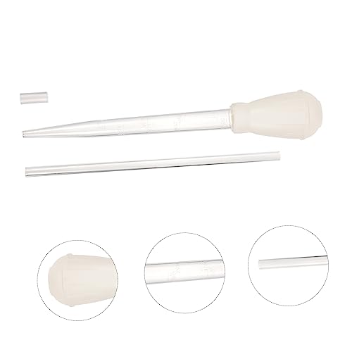Happyyami 1set Manual Fish Tank Siphon Cleaner Aquarium Gravel Vacuum for Changes and Waste Removal No Power Required for Aquariums