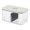 Aquarium Breeding Box, Small Aquarium, Multifunctional Table Decoration, Acclimation and Breeding Box for Clownfish, White