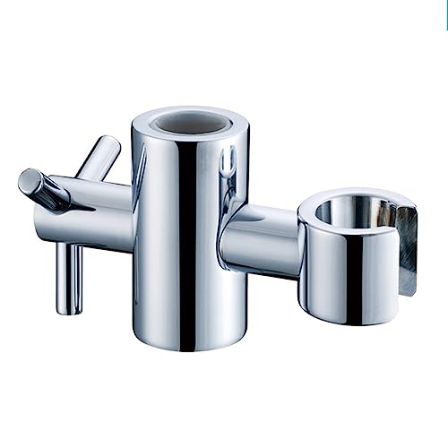 Zinc Alloy Replacement Hand Held Shower Bracket for Slider Height & Angle Adjustable Sprayer Holder On Slide Bar