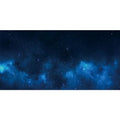 AWERT 48x24 inches Galaxy Aquarium Background Cloud Stars and Blue Cosmic Universe Fish Tank Background Mystery Space Terrarium Background - size: 48x24in/120x60cm