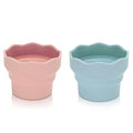 Collapsibles Paint Brush Washer, 2Pcs Collapsibles Water Bucket for Painting Silicone Watercolor Cup Portable Water Cup for Painting